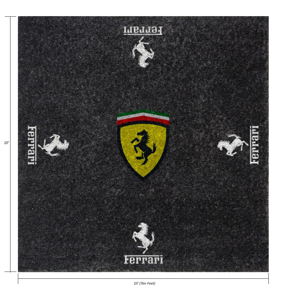 10'x10' EZ-UP Event, Tradeshow, Hospitality Mat