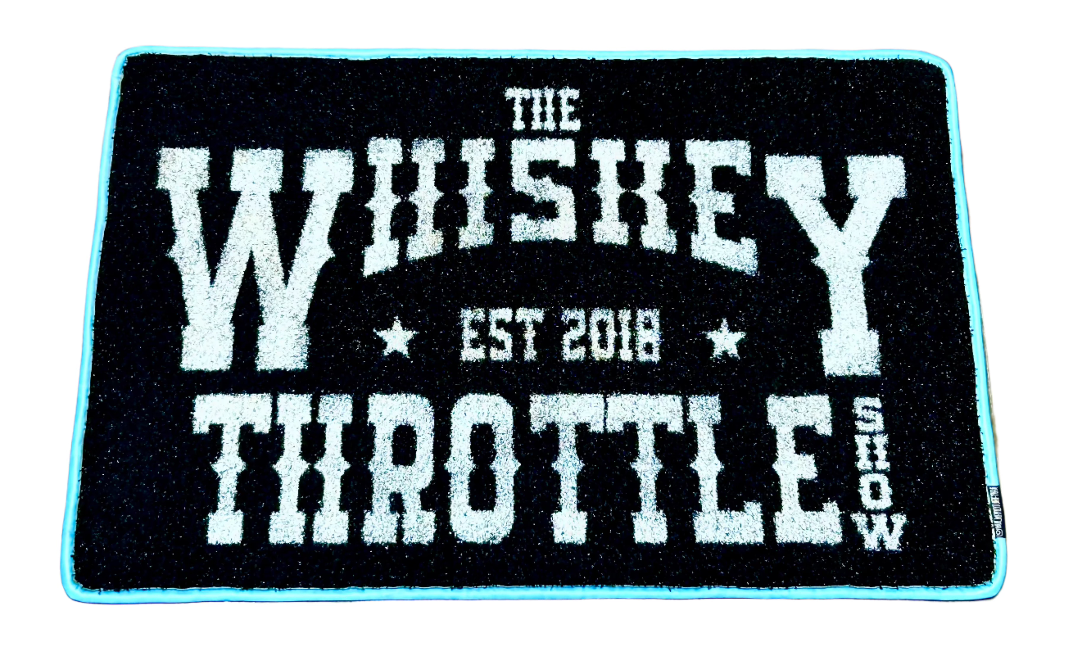 The Custom Whiskey Throttle Show Mat