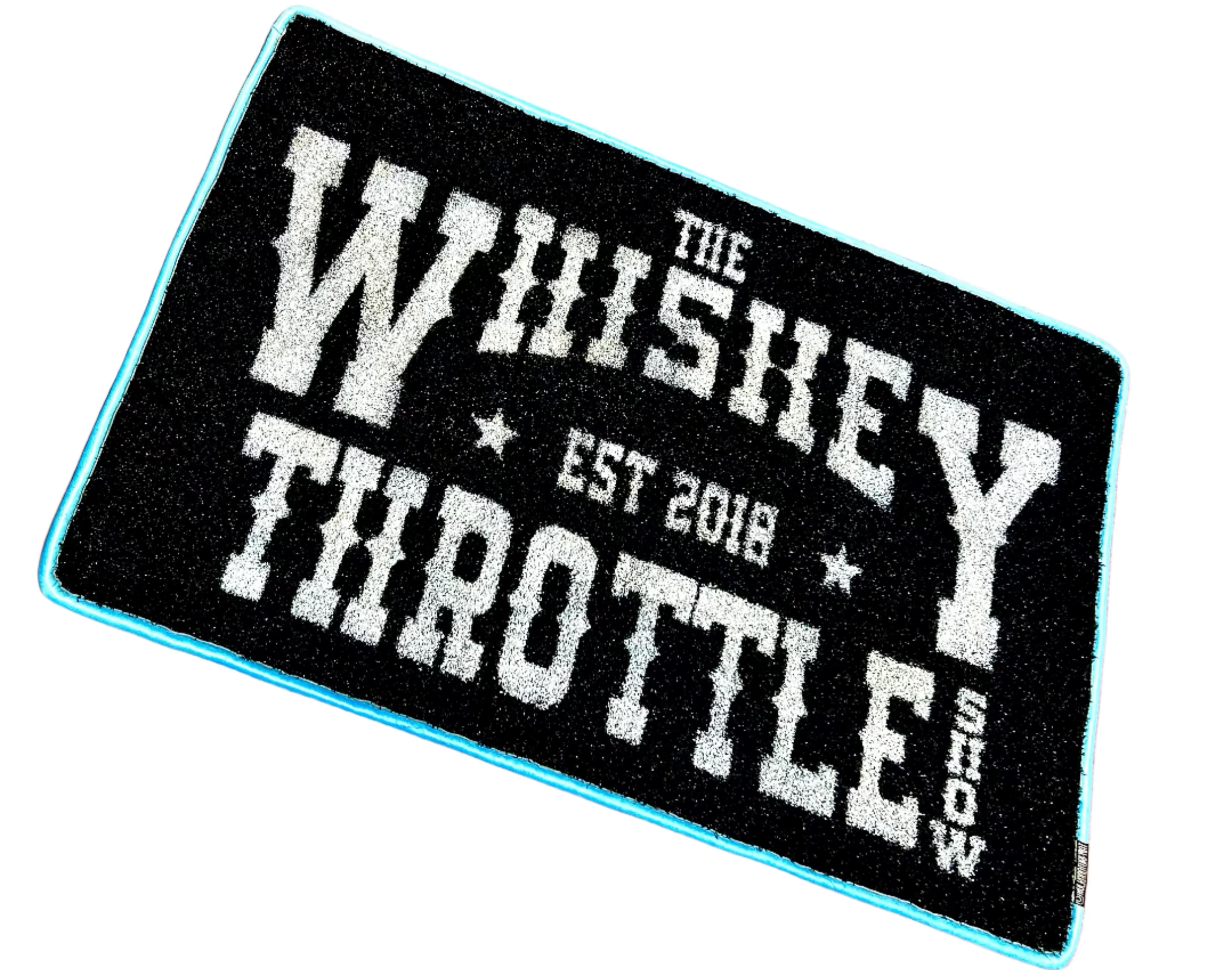 The Custom Whiskey Throttle Show Mat