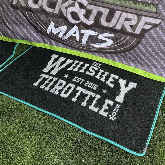 The Custom Whiskey Throttle Show Mat